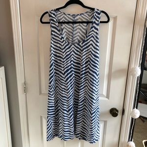 Lilly Pulitzer Chevron Racerback Dress